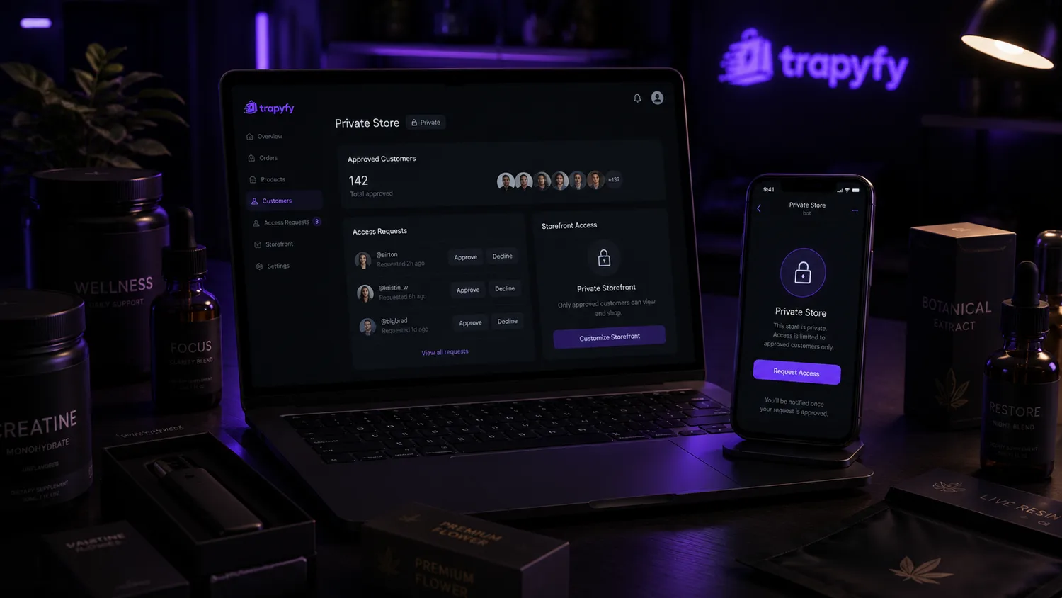 Private Telegram Store: Sell to Approved Customers